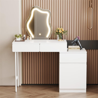 Delanos Dressing Table with Mirror