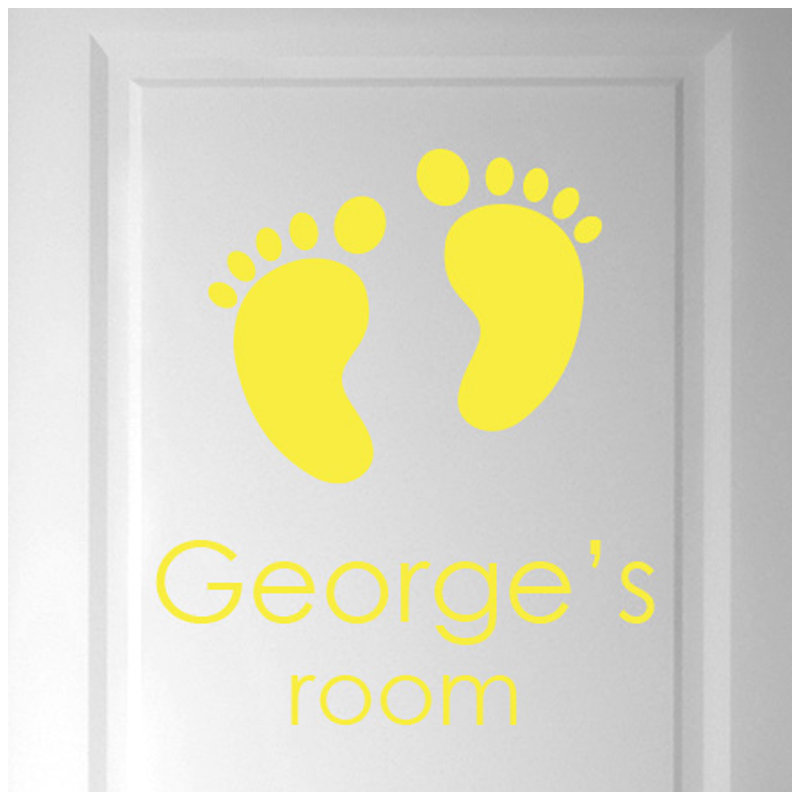 Wall Decal, Bright Yellow