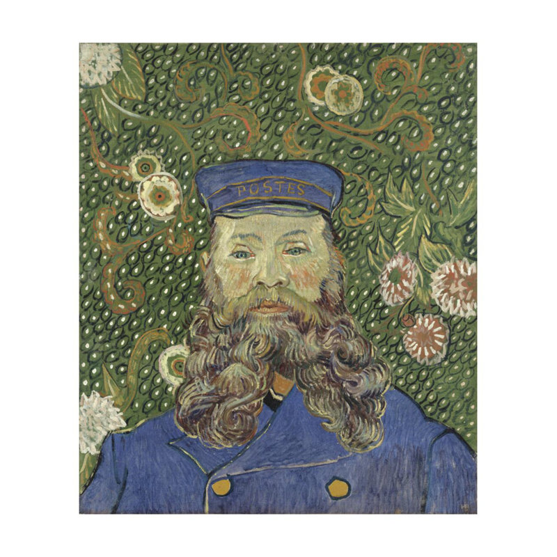 Portrait du facteur Joseph Roulin par Vincent van Gogh - Estampe numérique, H 28 po x l 22 po