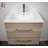 Abdirahman 24'' Single Bathroom Vanity with Ceramic Top-258278494