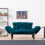 Caille 2 Seater Clic Clac Sofa Bed-2128604446