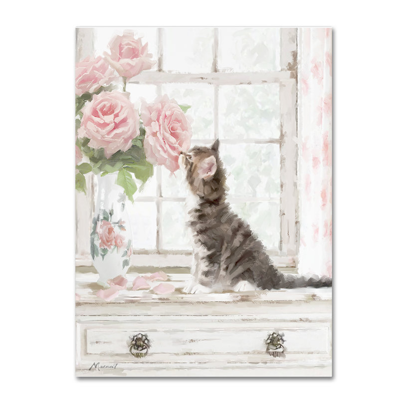 'Sweet Scent' Print on Wrapped Canvas, 32" H x 24" W x 2" D