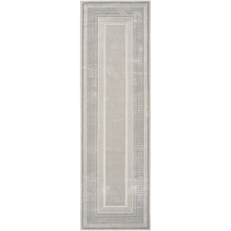 Geometric Area Rug, Rectangle 2'3" x 7'6"
