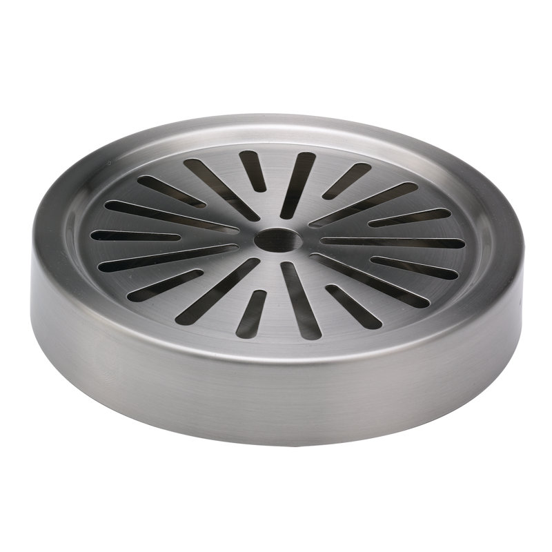 Stainless Steel 6" Beverage Dispenser Drip Tray