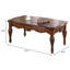 Table basse rectangulaire avec pieds tournés