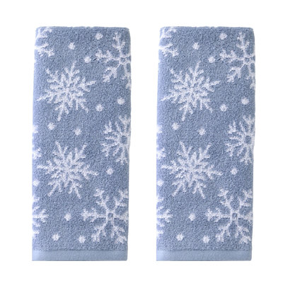 SCATTERED S/FLAKES JACQ HND-BLUE