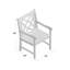 Chaise de patio Aleha