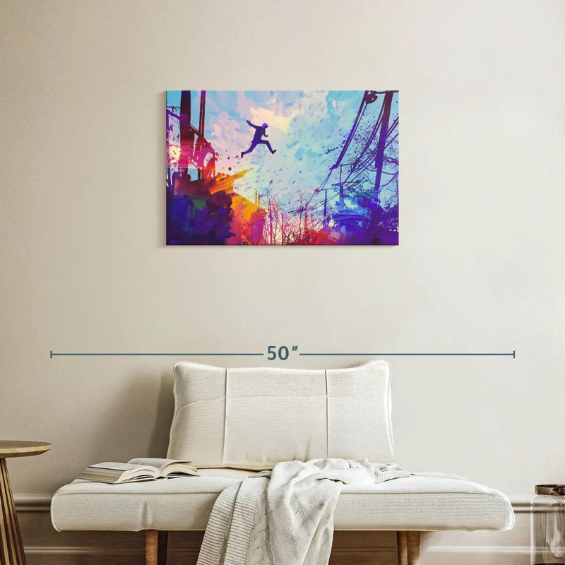 Sirecc Color Splash Parkour, H 20 po x l 30 po