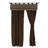 Wooded River Hudson Valance Rustic Farmhouse Window Curtain Topper