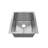 Sinber 16" x 18" Undermount Single Bowl Kitchen Sink, 18-Gauge T304 Stainless Steel, Satin Finish