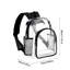Sac à dos Sac à dos transparent Étanche Sac de rangement en PVC Sac à dos de grande capacité