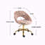 Chaise de travail en cuir véritable Quadry-86824351
