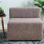 Chaises d'appoint peu encombrantes, tissu durable, conception moderne pour les petits espaces