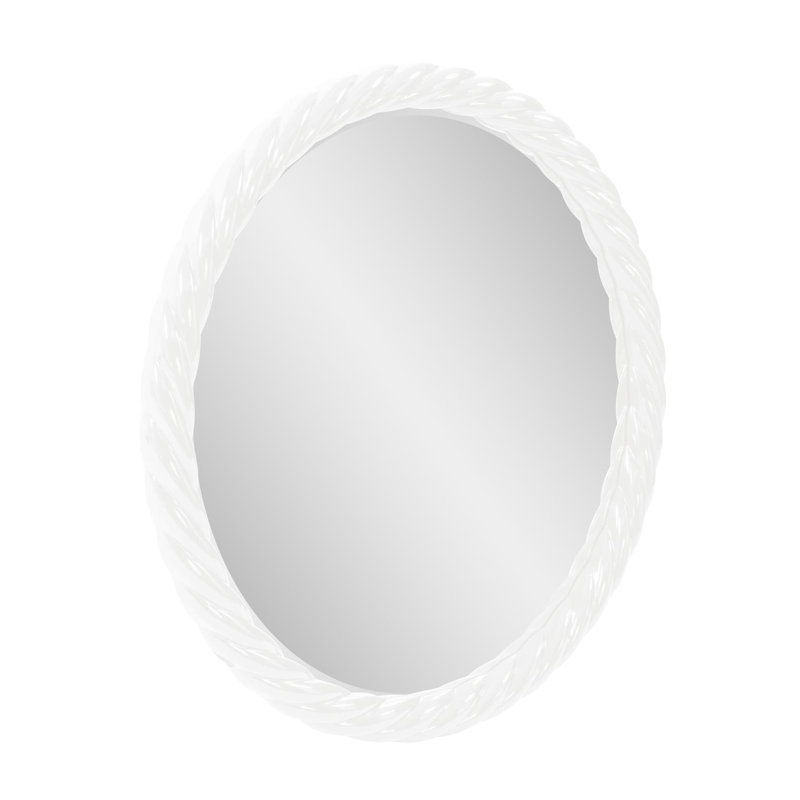 Miroir rond Mara The Gita, Blanc