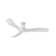 Swell 60" Indoor/Outdoor Flush Mount Smart Ceiling Fan with HIRO Remote