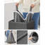 Wood Laundry Hamper with Handles-18160362