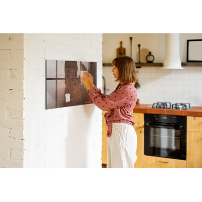 Old Wood Magnetic Dry Erase Board