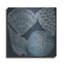  «Marine Shells 4» par Chariklia Zarris, art mural en métal, 12 po x 12 po-701266320
