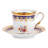 Constance Porcelain Teacup and Saucer