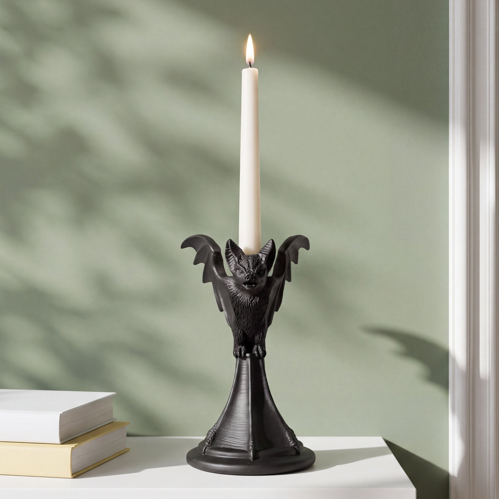 Brandis 7.25'' H Resin Candlestick