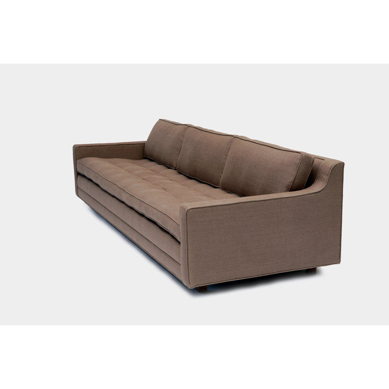 Upholstered 94'' Sofa, Earth Linen