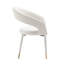 Chaise rembourrée en velours Sina-624624753