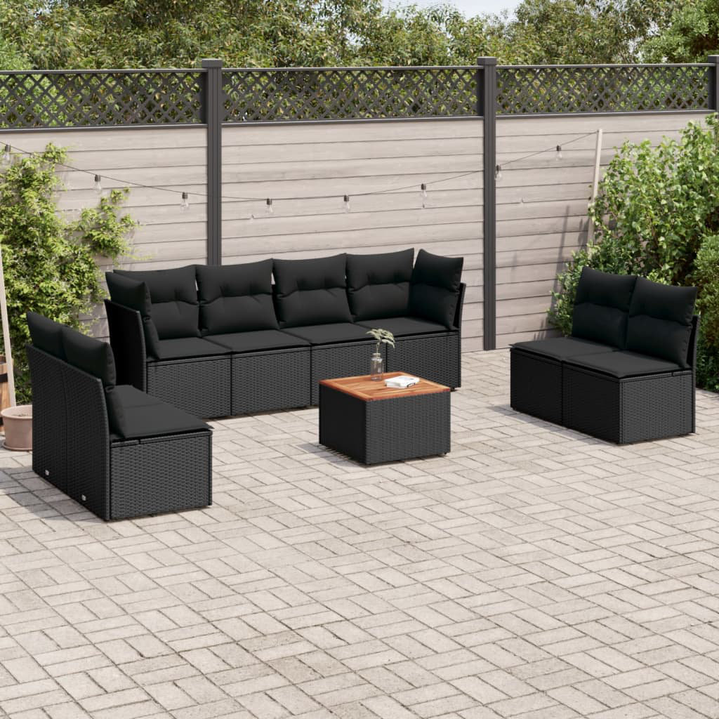 Gartensofa mit Kissen