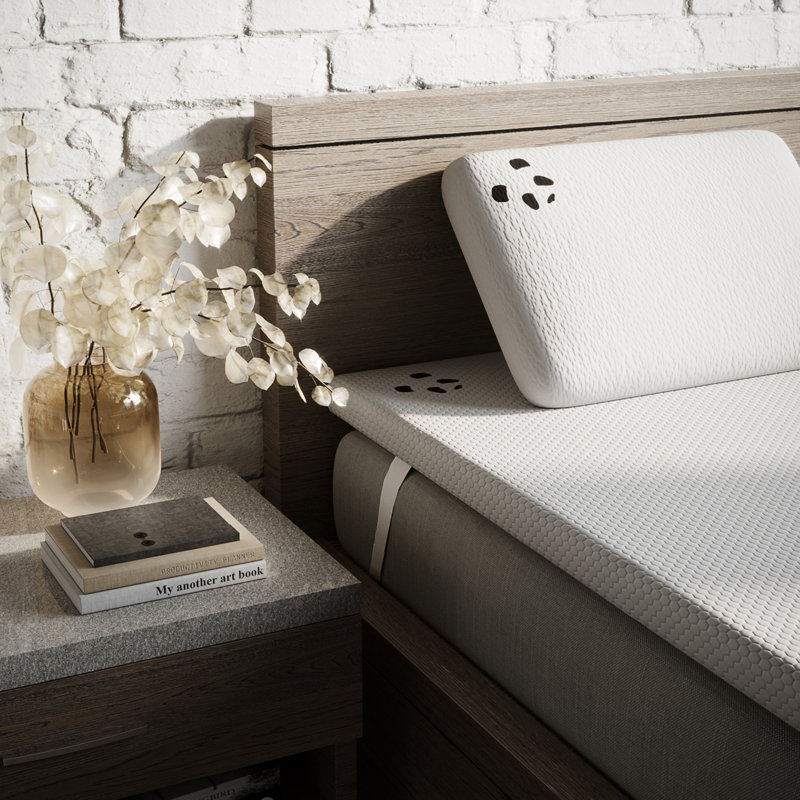 Panda Memory Foam Pillow - Orthopaedic Support for Neck and Shoulders