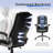 Marisol PU Leather High Back Ergonomic Executive Office Chair with Adjustable Upholstered Armrests-275863868
