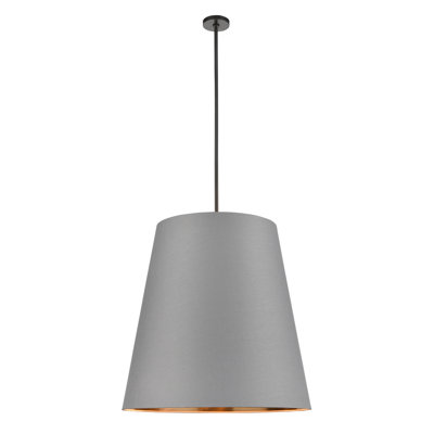 3 Light Steel Pendant