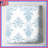 Blue Damask Pattern Quilted Bedspread All Sizes-130697965