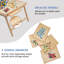 Table de casse-tête en bois pour 1500 pièces, avec pieds pliants, 4 tiroirs, 1 ensemble d'accessoires