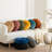 Velvet Round Throw Pillow- 2 Pack (Set Of 2)-1780235672