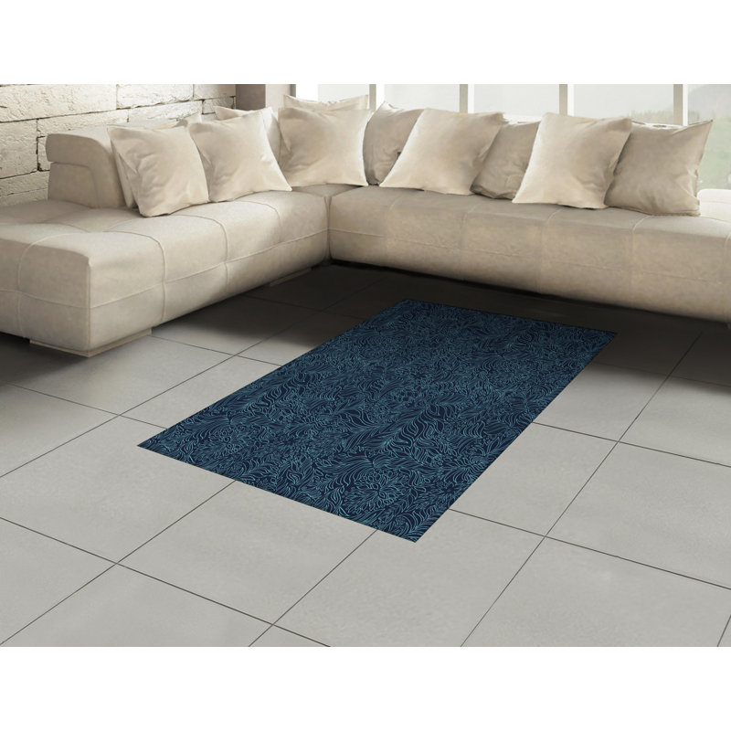 Barwick Floral Hand Woven Area Rug, Rectangle 120 x 180cm