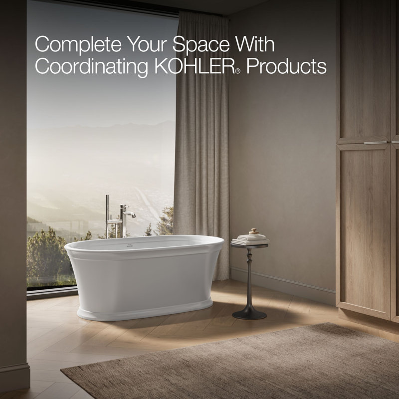 Memoirs 60" x 34" Freestanding Soaking Bathtub