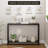 Console Table with Storage Shelf, Entryway Side Table with Metal Frame and Adjustable Legs