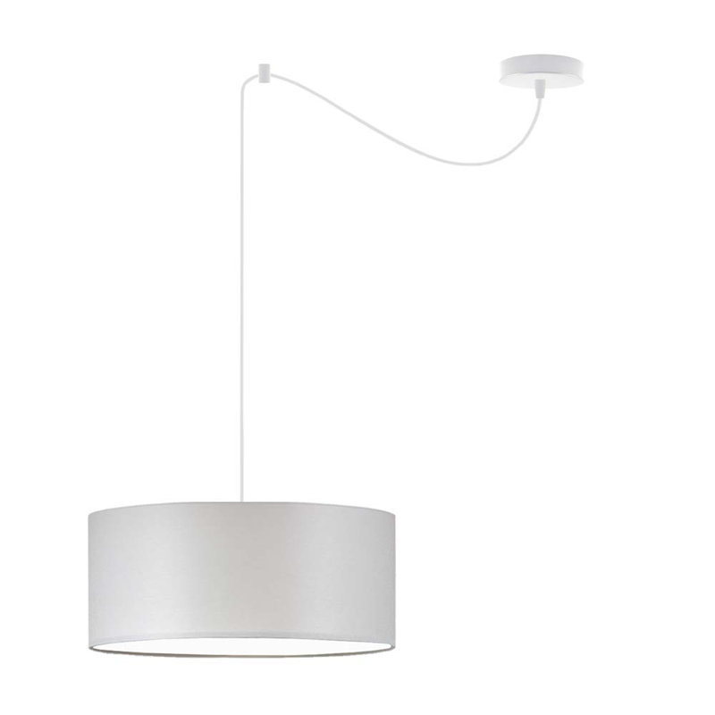Gejuan 1 - Light Novelty Pendant, Grey/White