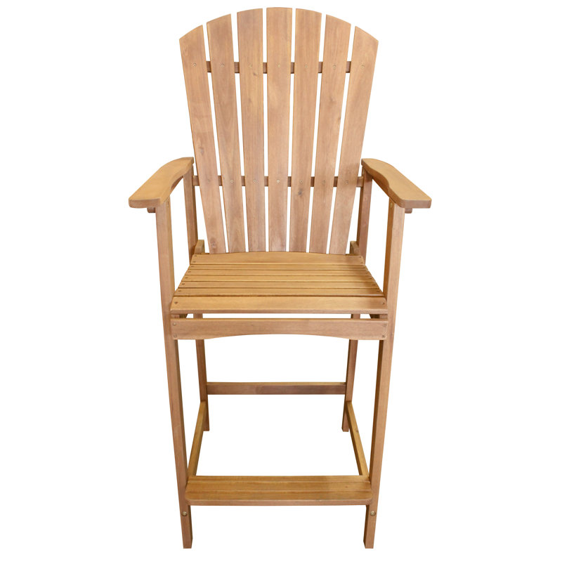 Chaise Adirondack en bois massif Rochell
