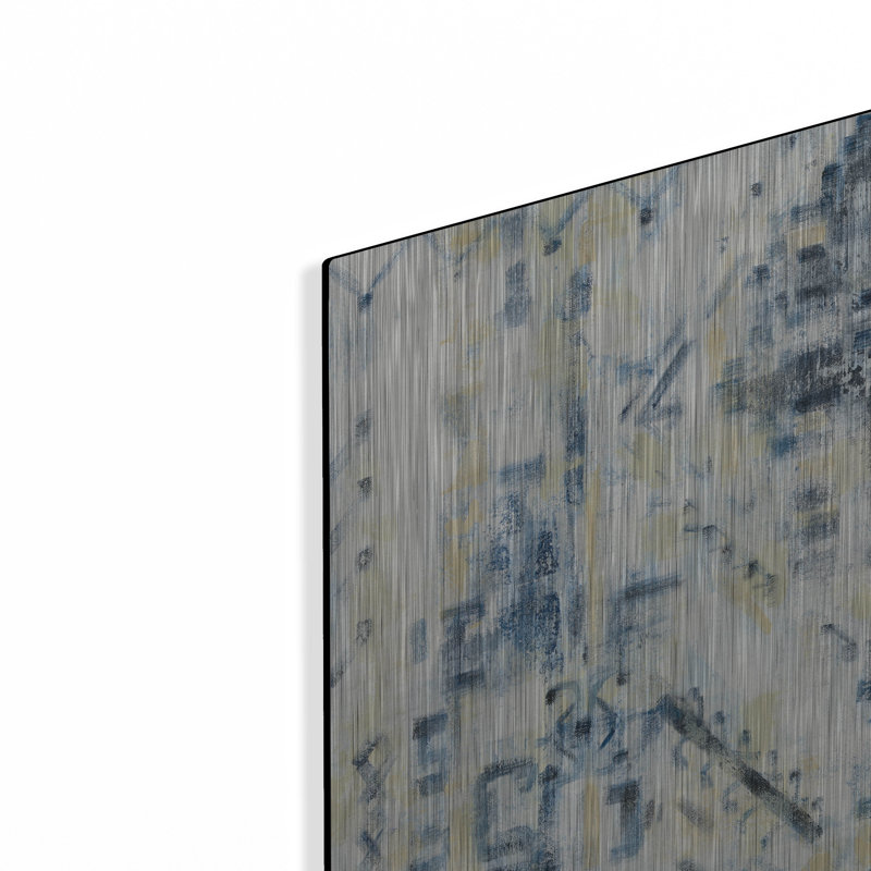 «Scattered Indigo» par Silvia Vassileva, H 16 po x l 24 po