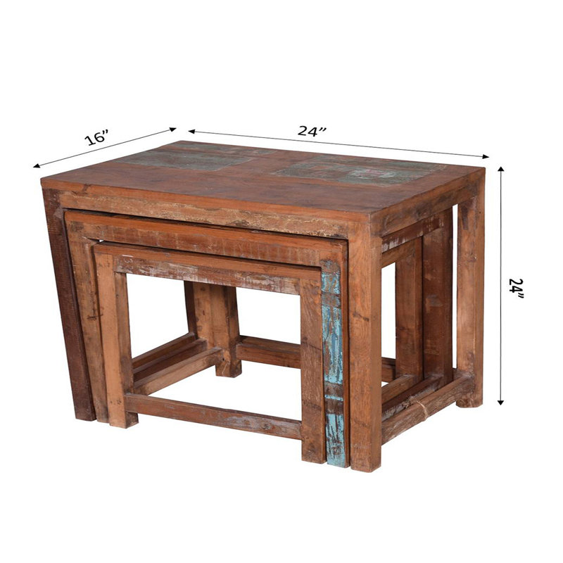 3 tables gigognes