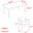 Modern all solid wood simple table set-109751199