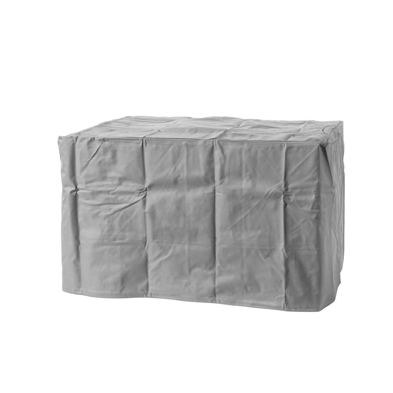Cheyenne Rectangle Composite Propane Smokeless Fire Pit, Grey
