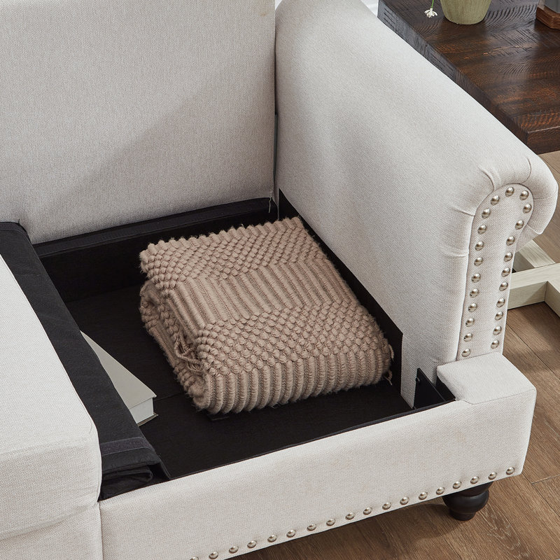 Canapé en tissu Classic Design, Beige