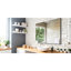 Miroir mural 36 po x 24 po noir avec cadre en aluminium léger - Facile à installer dans la chambre à coucher, la salle de bain, l'entrée 36X24 pouces, moderne et polyvalent pour la décoration du salon-46081261