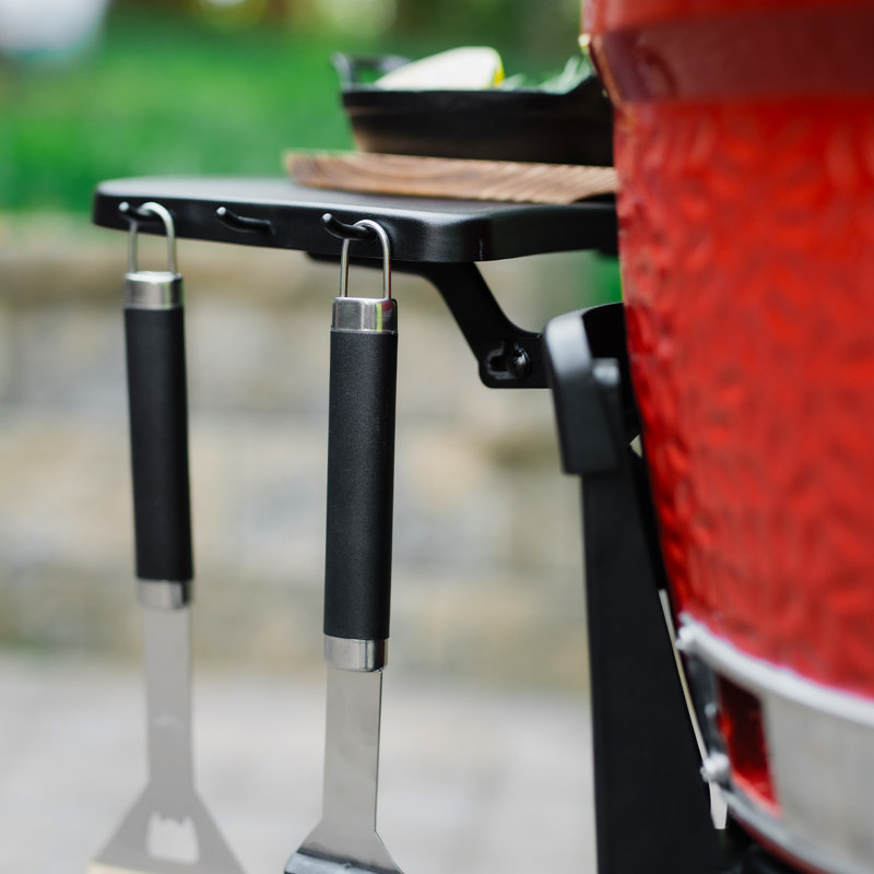 Chariot de barbecue avec tablettes pliantes Kamado Joe Joe Jr
