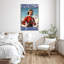 «I Go Skiing I Drink On», impression sur toile-1336928912