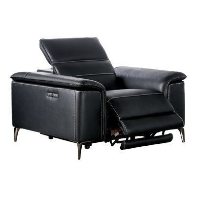 Fauteuil inclinable électrique en similicuir Chelita
