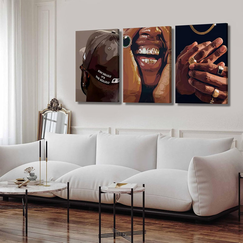 3 Piece Wrapped Canvas Print