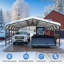 20 ft. W x 30 ft. D Metal Carport, Heavy-Duty Steel Frame, Large Outdoor Canopy Shelter for Multiple Vehicles