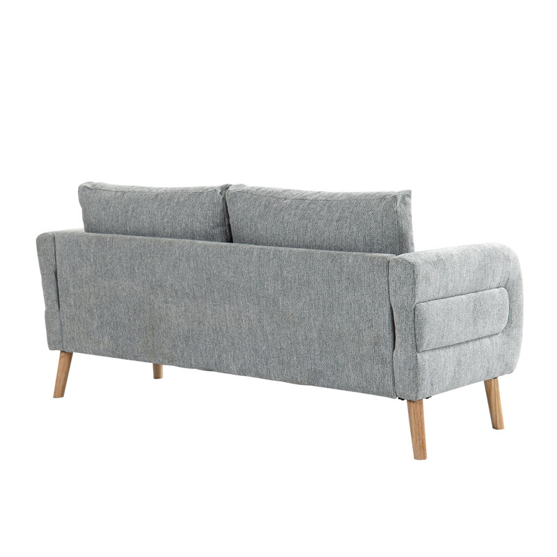 Greg 2 Seater Loveseat, Grey